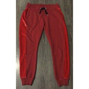 Ivy Park Jogger Sweatpants Womens Pockets Size S Drawstring Pants Velour Stripe